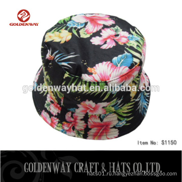 Оптовые Веселые дизайн цветочные ведро шляпы